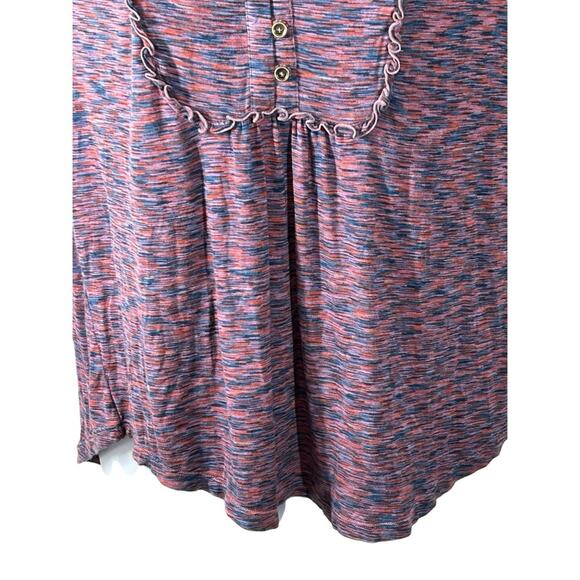 Matilda Moments With You Planetarium Tunic Top Size M Purple Pink Blue Space Dye - Picture 5 of 15